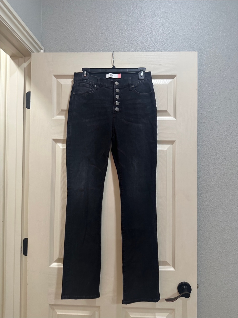 Cabi High-Rise Black Button-Fly Women’s Jeans
